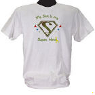 My Super Hero Soldier Personalized Military T-shirt